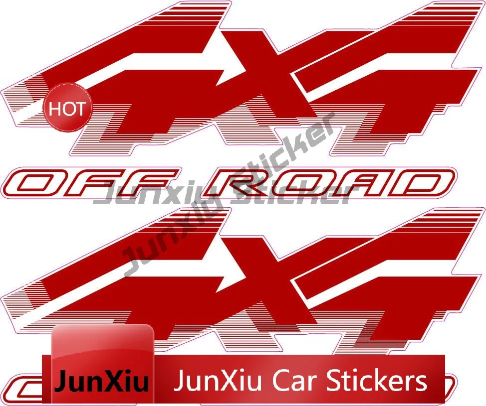 2 Stück 4x4 ZOMBIE EDITION Orange Truck Aufkleber Blut BIOHAZARD Schwarz Sport 4x4 Seitenaufkleber Passend für 2017-2026 Trucks Aufkleber Spider Camo – Detail 7