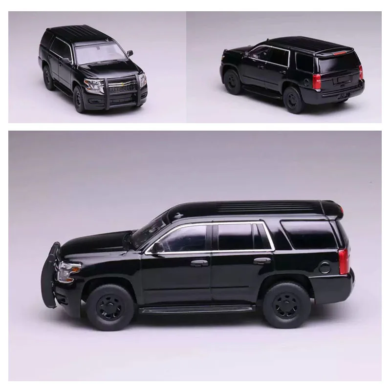 

Модель 596: Коллекционная статическая модель внедорожника Tahoe Black в масштабе 1/64 из литого сплава, сувенир, подарок для хобби и игрушек