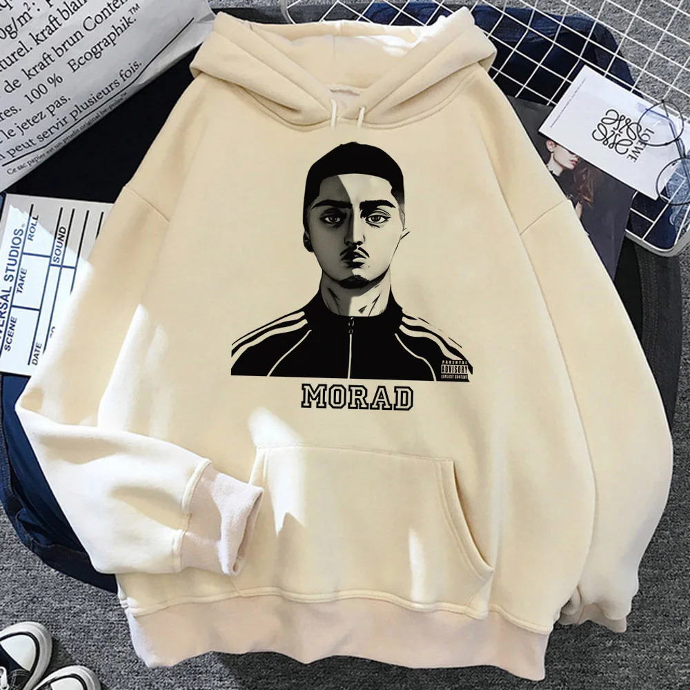 Morad hoodie Y2K modern style winter streetwear patterned teen hoddie tracksuits modern style funny