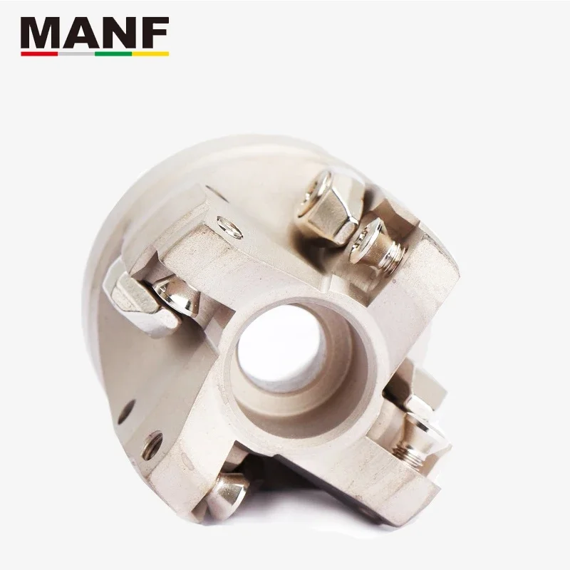 Manf fresa facial de alta alimentação, txp, barra de fresagem facial de alimentação rápida com fixação para wpmt080615zsr, inserções de carboneto, fabricação de moldes