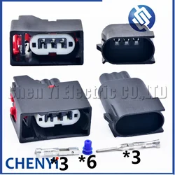 3 Pin Car Auto Front Turn Signal Light Connector Plug 7287-0959-30 7287-0958-30 For JEEP Wrangler 2007-2018 68065016AB