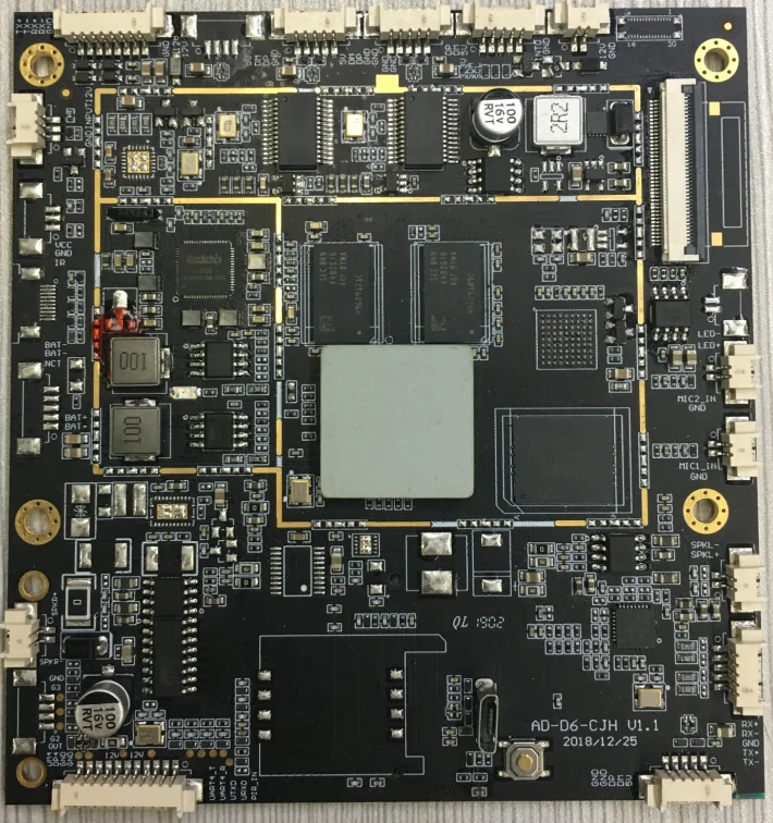 Mainboard Embedded Rockchip RK-PX30 dengan Lvds Edp Mipi untuk Kios Signage Digital Periklanan