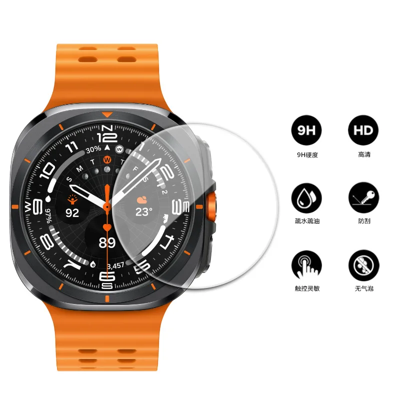 Tempered Glass Screen Protector For For Samsung Galaxy Watch 7 40mm 44mm With Alignment Film Tool Film For Galaxy Ultra 2025 LTE