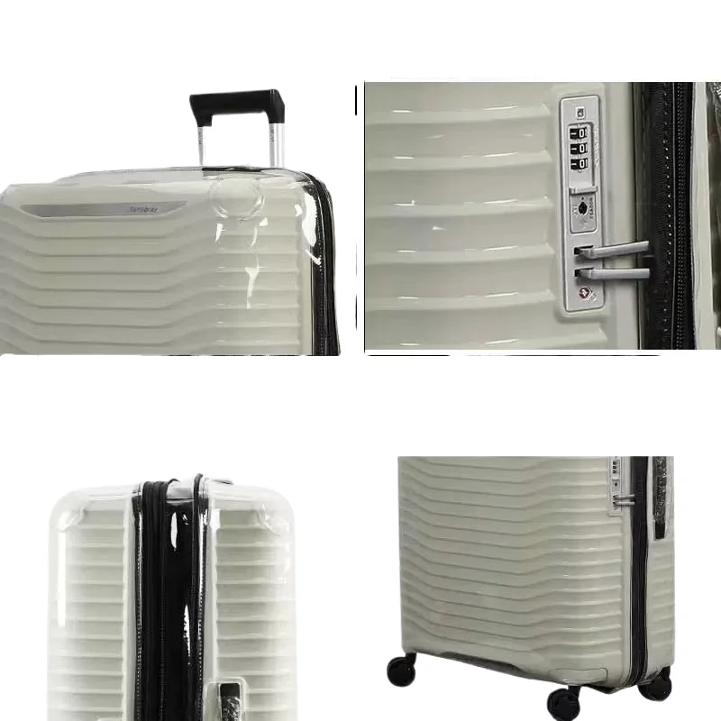 Luggage Cover for Samsonite Protecter Case Customized with Zipper Suitcase Dustproof Covers Clear PVC Luggage Accessories