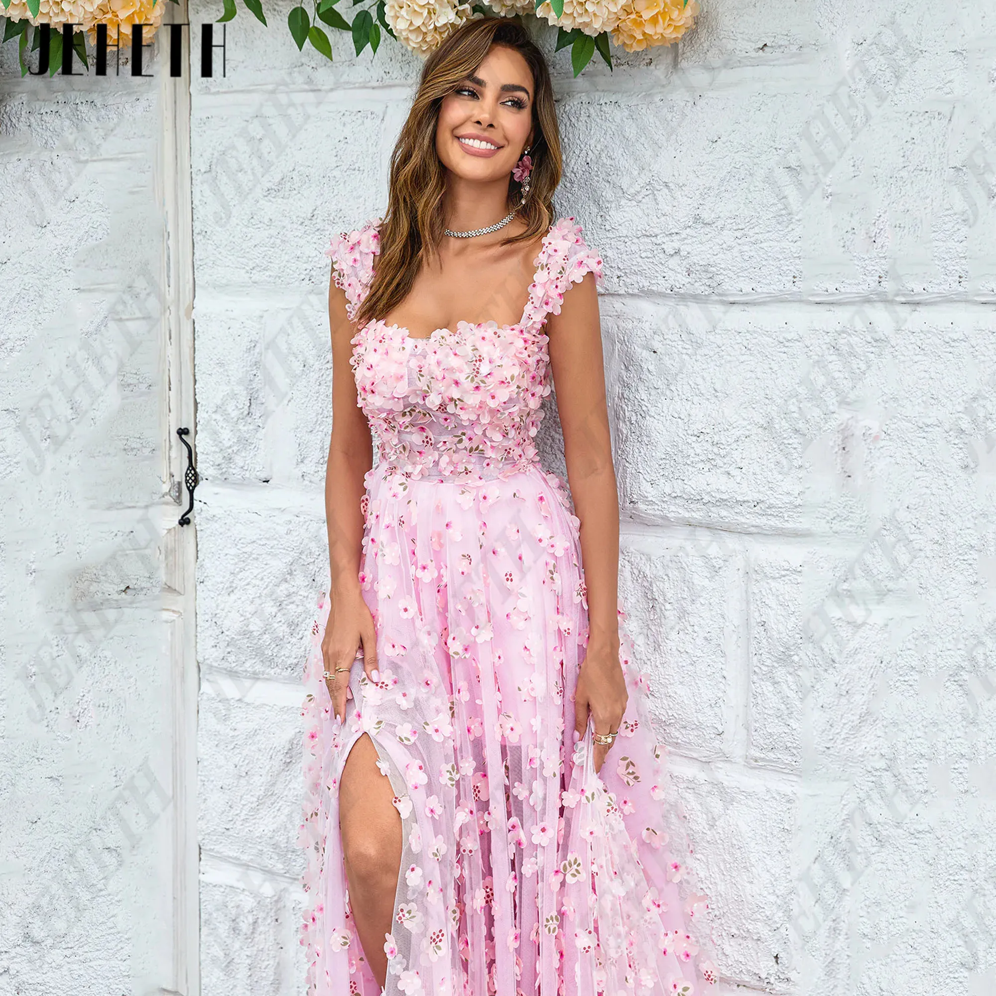 Guitar Hcondamned-Robe de Soirée en Dentelle Brodée, Fendue sur le Côté Personnalisée, Quelle que soit la Casquette, les Manches, les Fleurs PastrolJeheth Embroidery Lace Prom Party gowns cap sleeves fleurs pastrol Eve