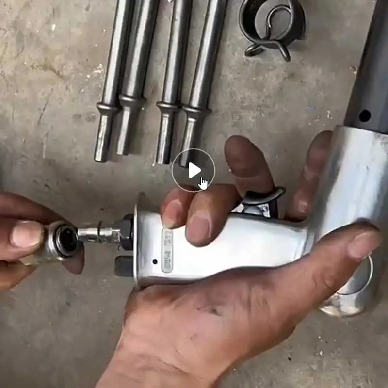 150 Air Scraper Pneumatic Chisel Hammer Kit 1/4