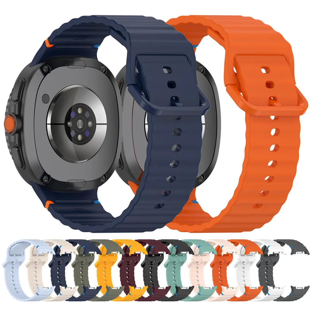 Silikonarmband für Samsung Galaxy Watch 8/8 Classic Sportarmband