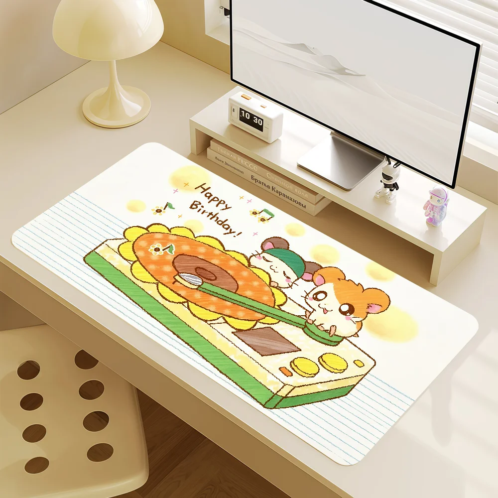 Mouse Cartoon Pad kawaii MousePad Non-slip Lockedge H-Hamtaro Office Student Funny Gaming Thickened Large Writing Pad Cushion