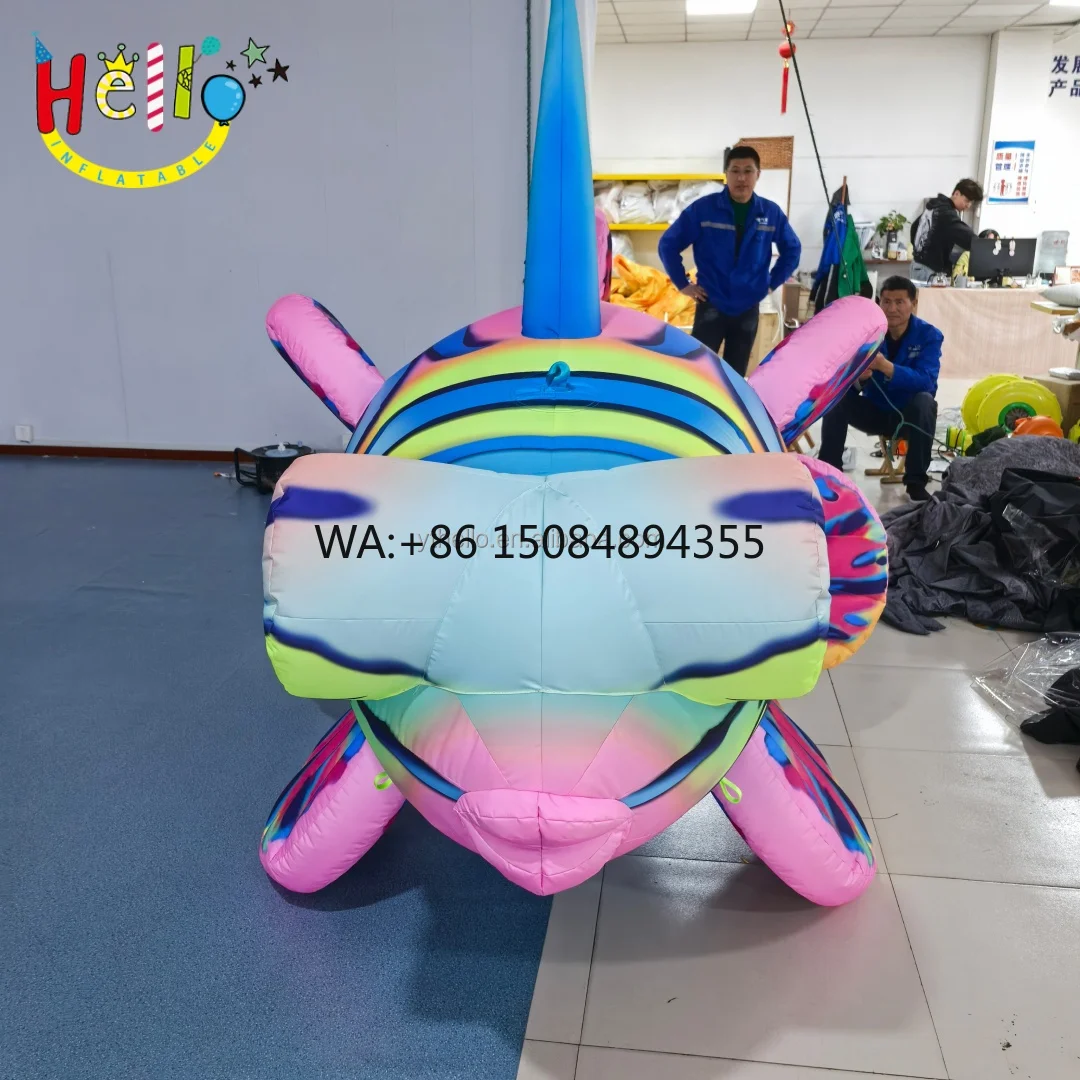 Giant Advertising Inflatables Outdoor Decoration Custom Giant Inflatable Model Big Decorative Fish