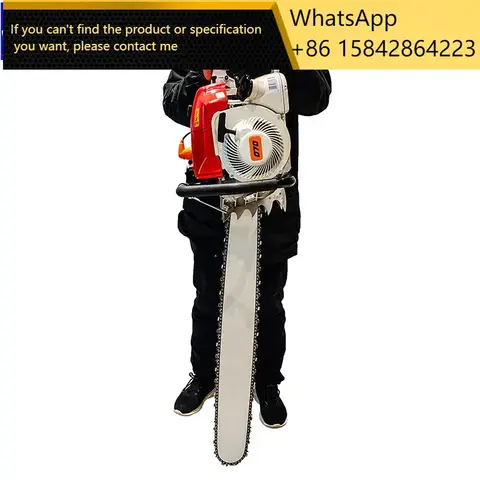 MS070 High Power Logging Saw Professional Wood Cutting Machine 36 Inch Guide Bar Gasoline Chain Saw 4.8kw/8000rpm 105.7CC