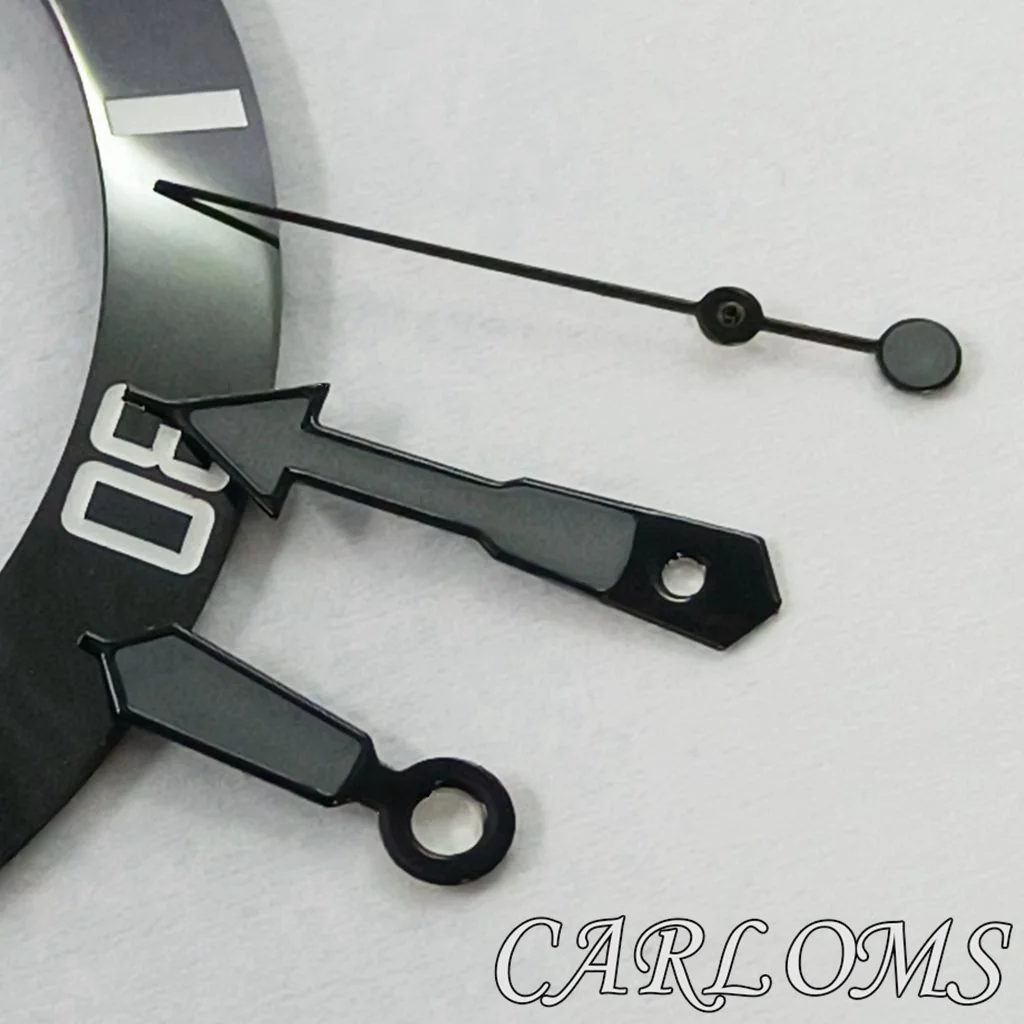 TOP NH34 NH35 NH36 7S26 7S36 4R35 4R36 Movements Black Blue Red Orange Black Watch Hands Luminous