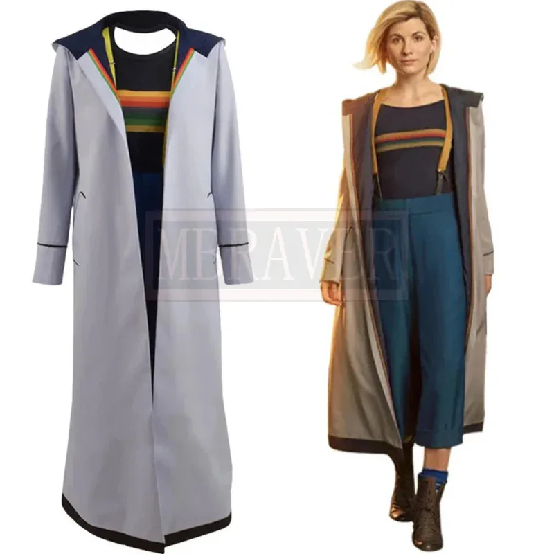 

Jodie Whittaker Cosplay Costume Halloween Uniform Full Set Customized Any Size dt'99