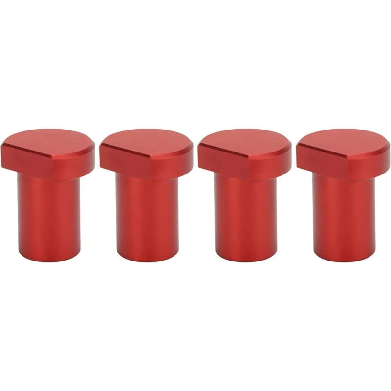 Bench Dogs, 8 Pack Aluminum Alloy Bench Dogs Woodworking Clamp Bench Dog Clamp MFT Table Stop For 3/4 Inch Dog Hole Red