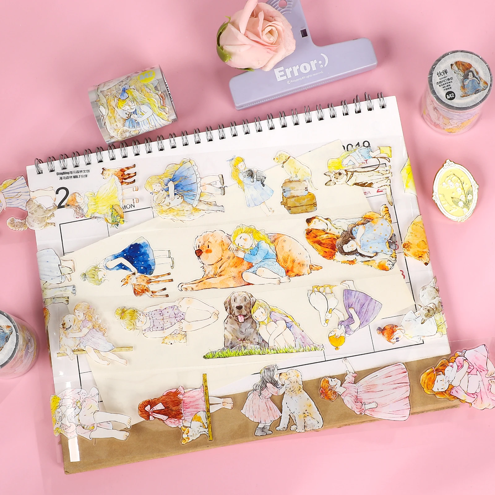 50Mm*600Cm Cute Gir… - image