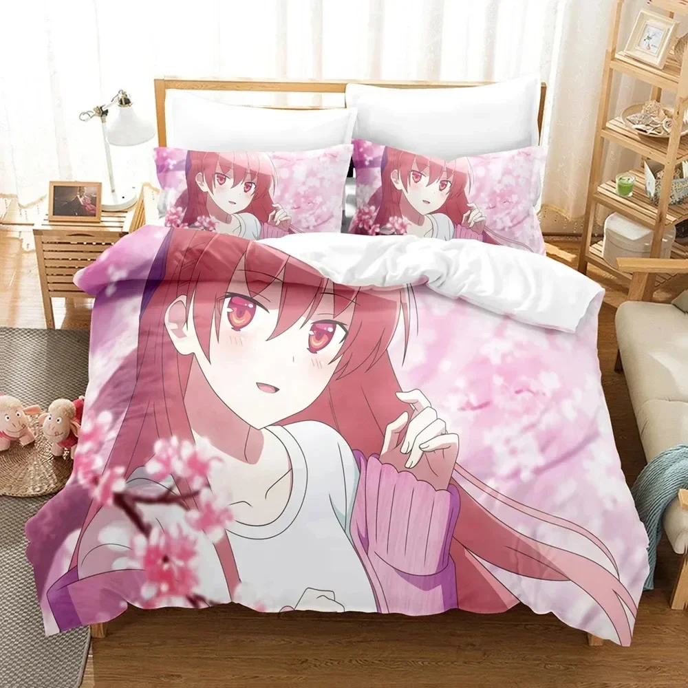 

Anime TONIKAWA Fly Me to the Moon Comfortable Duvet Quilt Cover Pillowcase Bedding Set Children Bedroom Decoration Home Textile