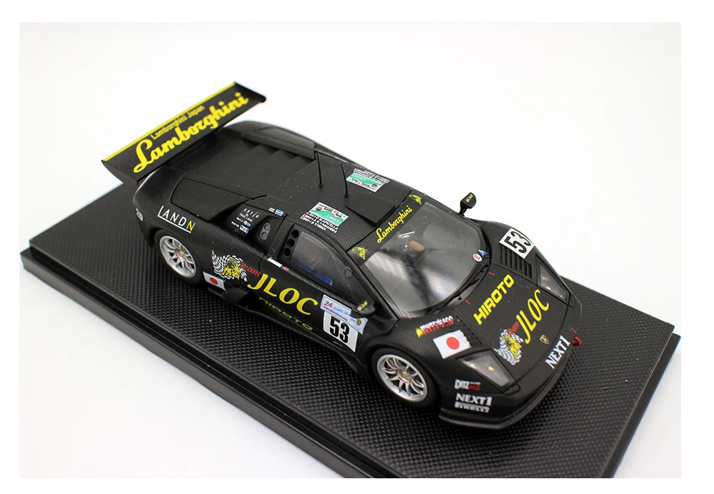 Ebbro Racing Car Collection 1/43 Scale  Murcielago JLOC Le Mans 2006 Diecast Car Model for collection #43784