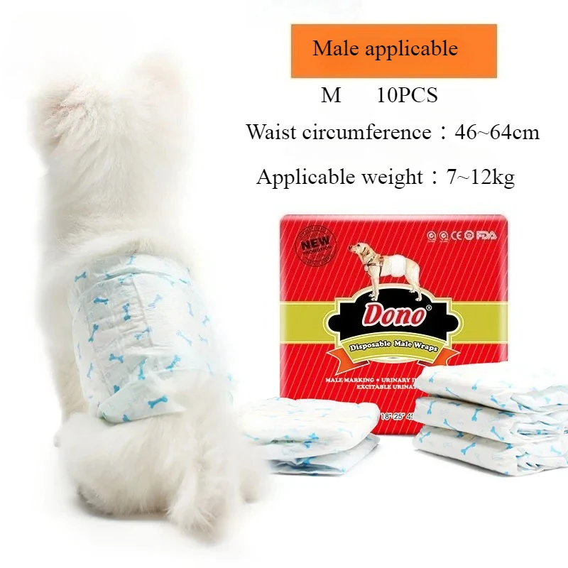 Pañales absorbentes para perros y gatos – Tipo Seco, 4 tallas - imagen 3