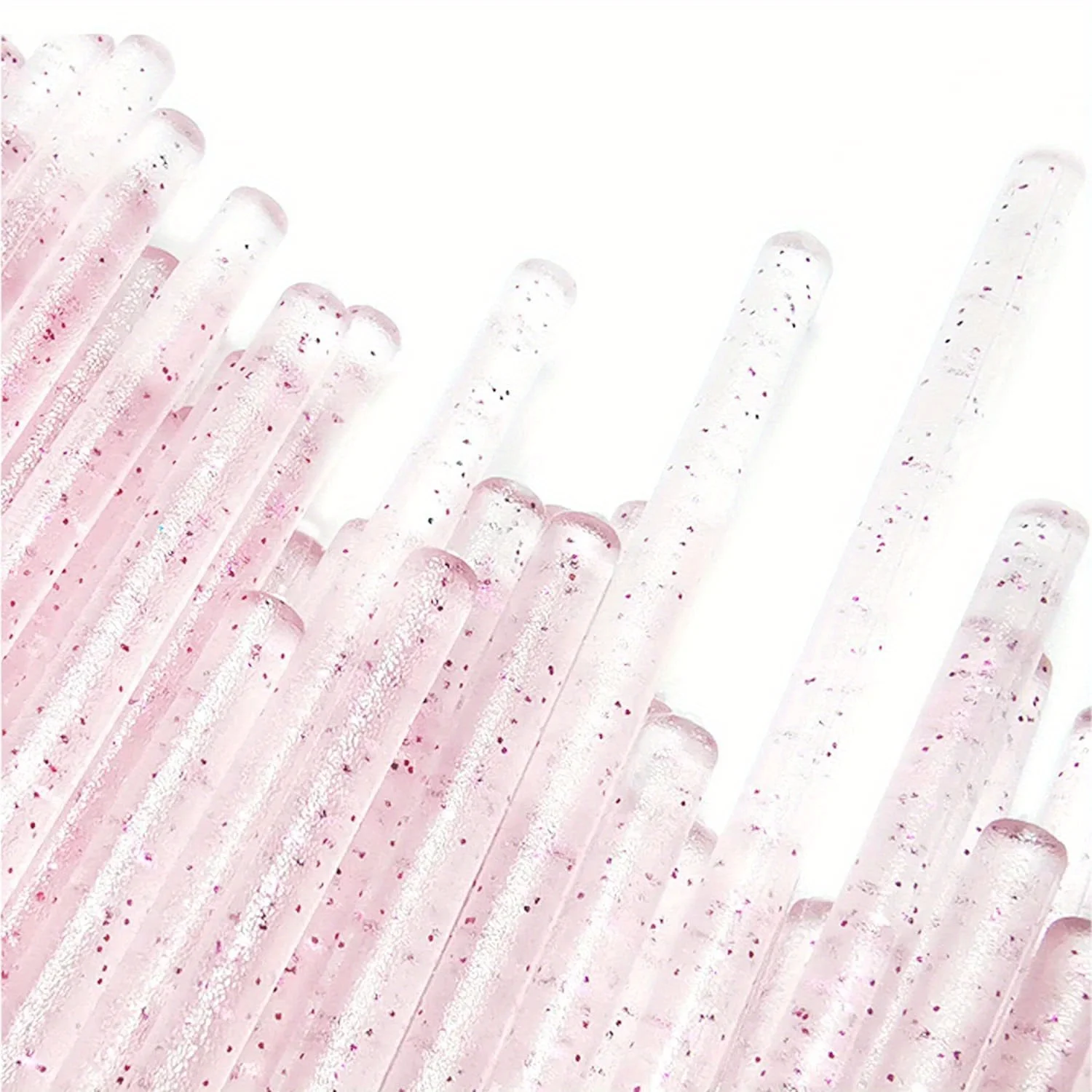 500PCS 5-Color Coded Micro Brushes - Precision Eyelash/Lip Wand, Fragrance-Free Polyester Bristles, for Extensions & Adhesives