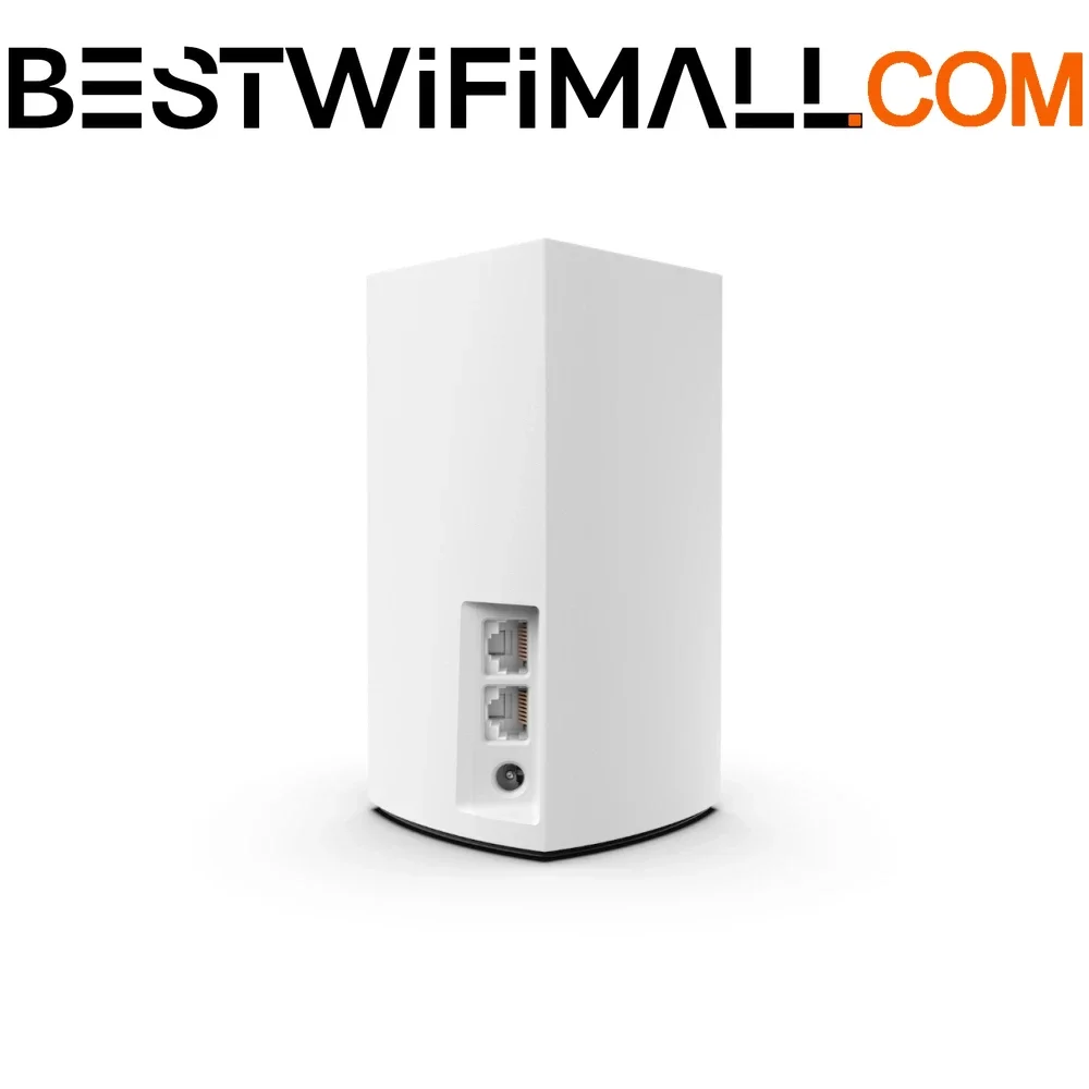 

LINKSYS WHW0101 WHW0102 WHW0103 Velop Intelligent Mesh WiFi Router, Tri-Band Whole Home WiFi Network System 1-3 Packs White