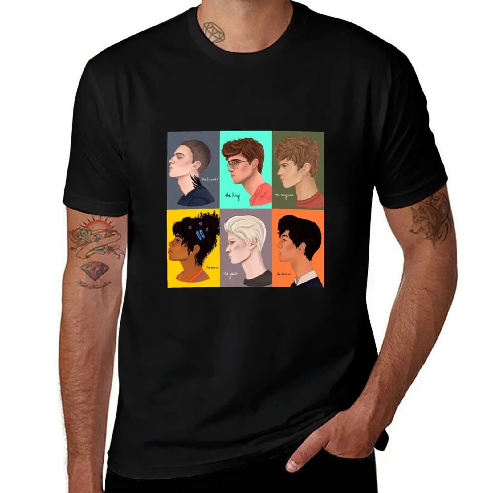 The Raven Boys by Maggie Stiefvater T-Shirt Casual Basic Street Style T-Shirt