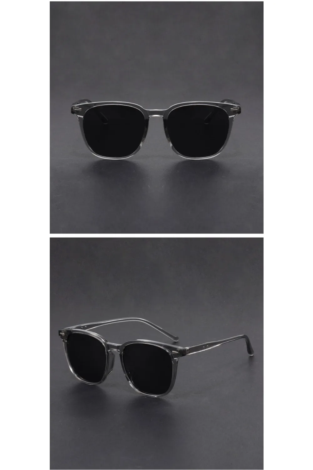 Ultraleichte Runde Sonnenbrille für Damen und Herren, UV-Polarisiert, Modische Brille zum Fahren und Angeln – Detail 5