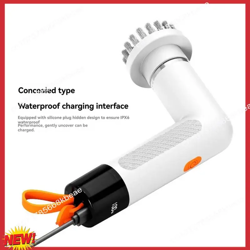 A97Z Electric Cleaning Brush Multi-Function Home Kitchen Pot Scrubber Handheld Automatic Cleaning Brush