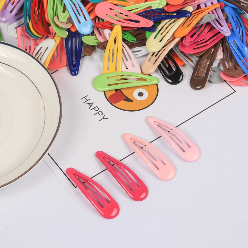 30pcs Cute Candy Colors Dripping Hairpins BB Clip Girls Children Hair Clip Pin Barrette Accessories Women Kids