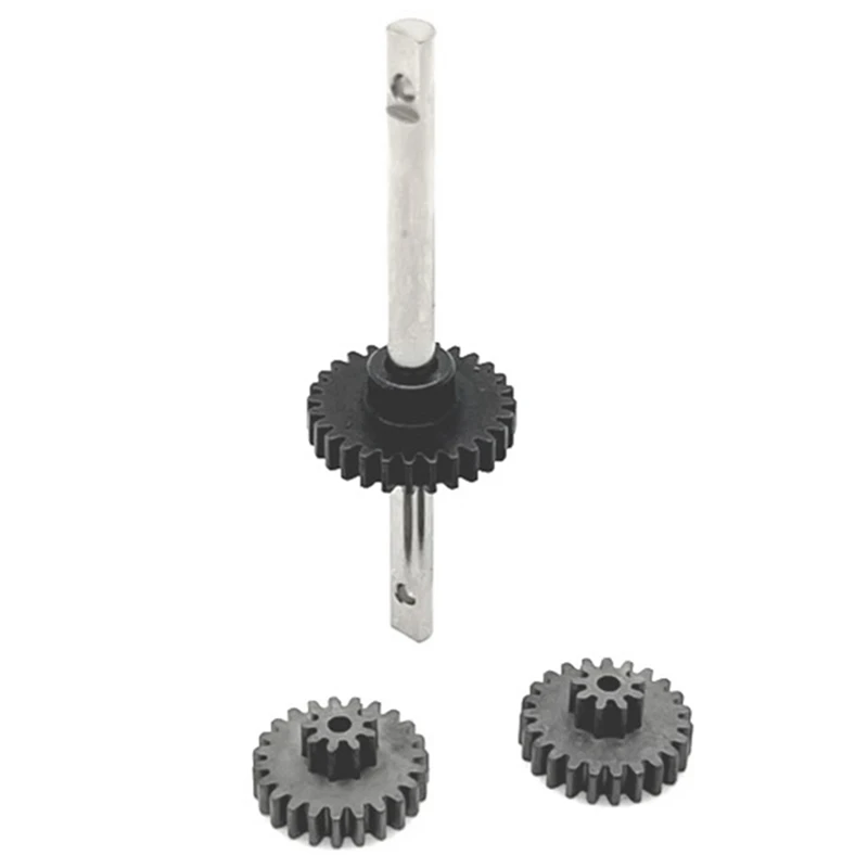 Metal Transmissão Gearbox, Engrenagem do Motor, MN82, MN78, 1/12 RC Car, Atualizar Peças, Acessórios