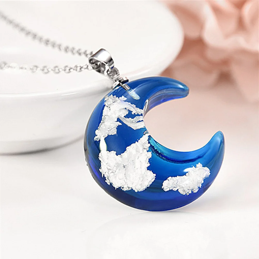 

Ожерелье с подвеской для женщин, очаровательное ожерелье из смолы для женщин, медная легкая цепочка на ключицы, эстетическое изящное ювелирное изделие, подарок