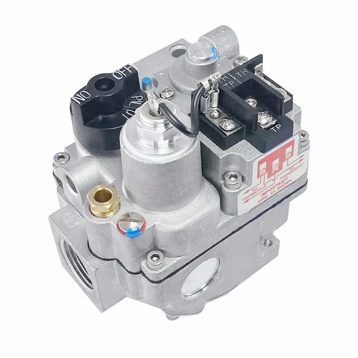 Válvula de Gás de Abertura Rápida Combinação Válvula de Gás Amplamente Utilizado Fabricado Misturado Dn20 200000 Btu h 700506
