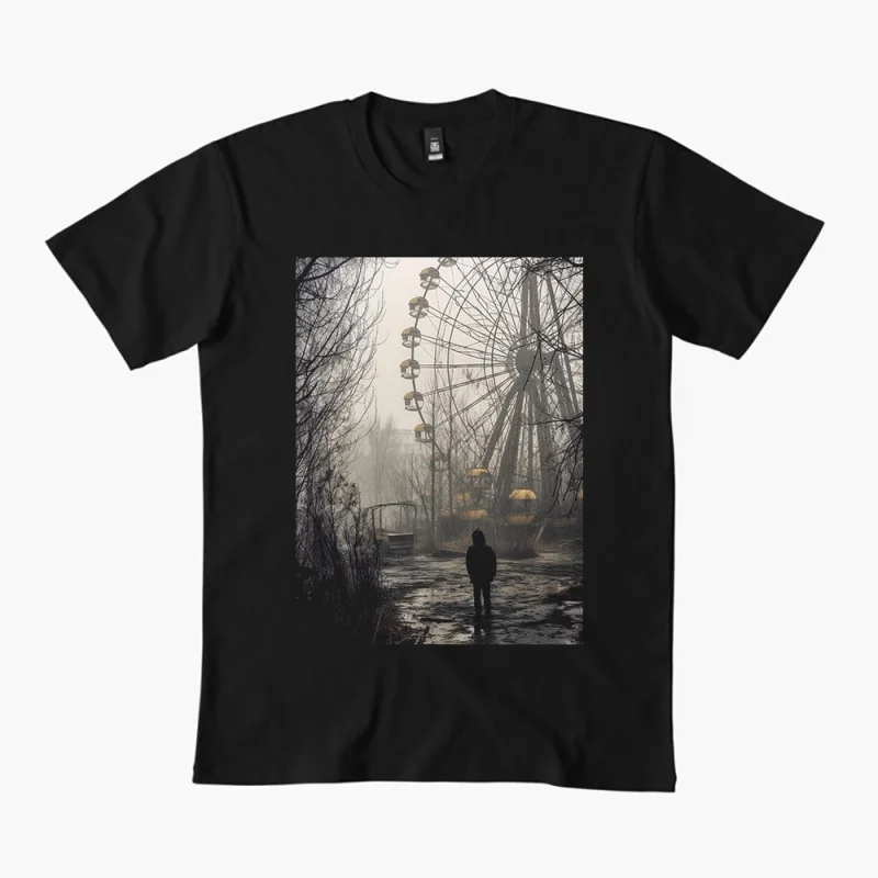 

S.T.A.L.K.E.R. 2 Shadow of chernobyl 0401 Danger exclusion zone gift t shirt Pripyat Stalker Graphic Clothes All size Tops