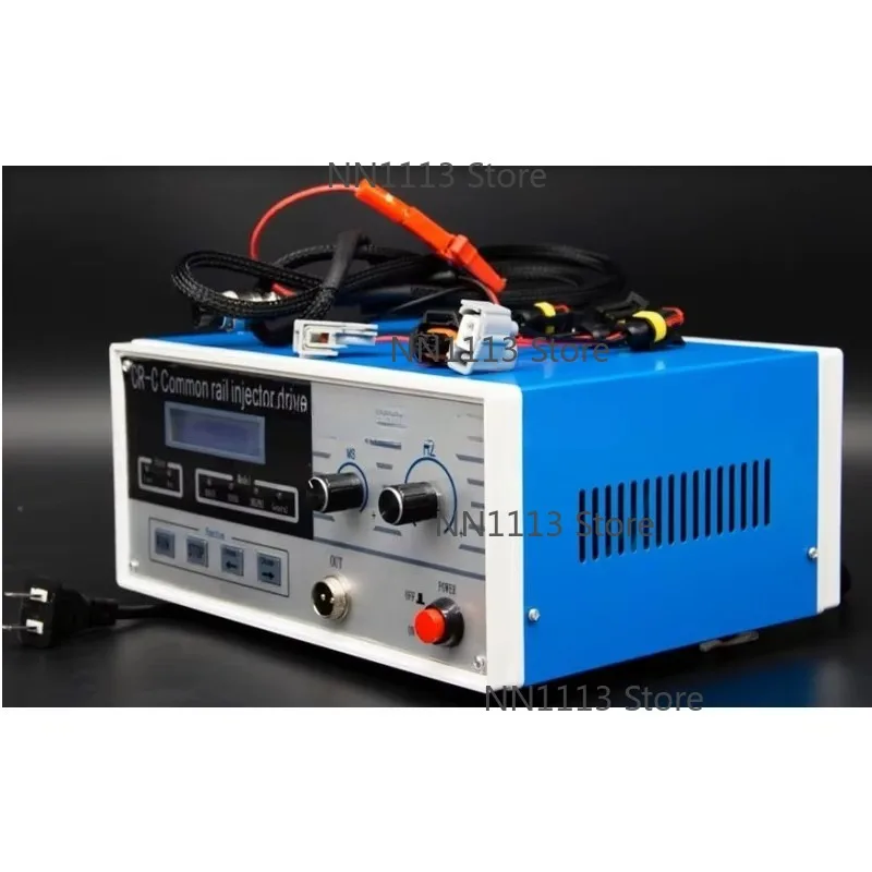 Machine CR-C Common Rail Injector Drive Tester with S60H Hand Press Nozzle Validator - Precision Engine Maintenance Tool