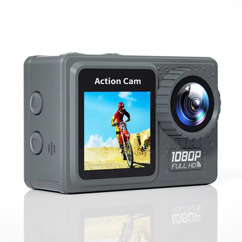 

ABAC-Wifi Action Camera 120° Wide Angle Sport Camcorder Action Camera With Accessories Kit