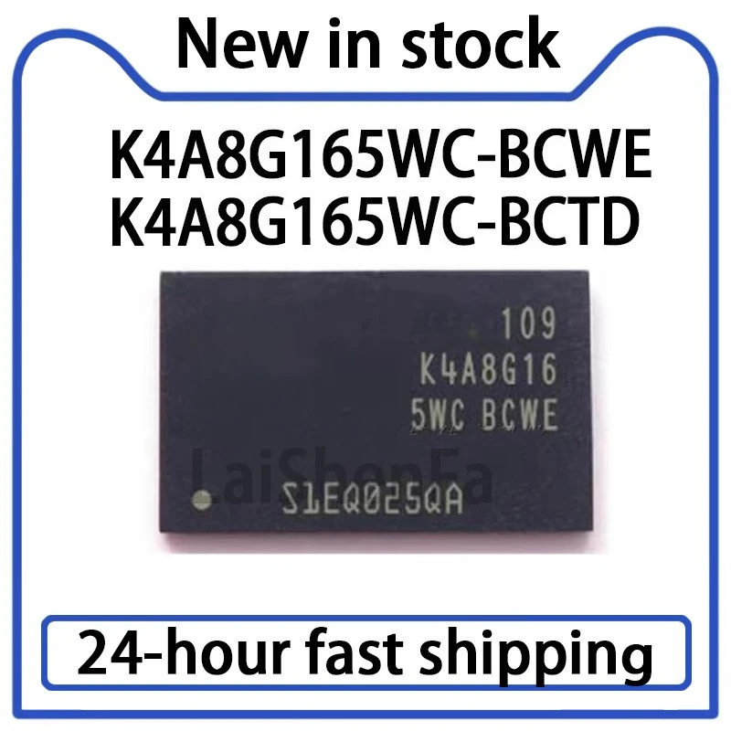 1PCS NEW K4A8G165WC-BCWE K4A8G165WC-BCTD K4A8G165WC BGA DDR4 512M16 Bit Memory Single 1G Chip in Stock