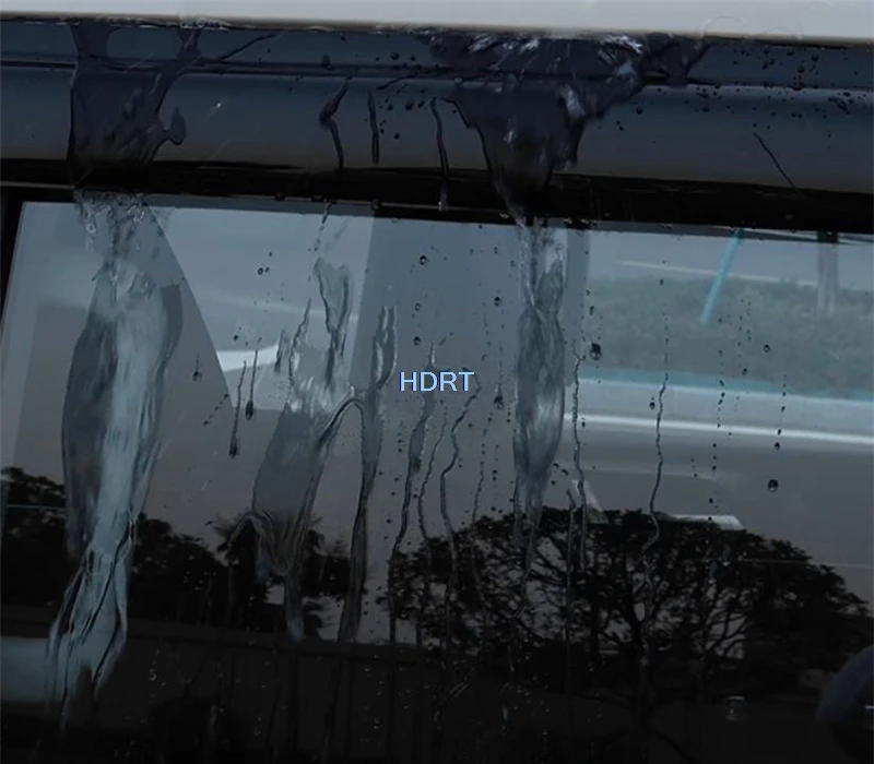 Fit For Great Wall GWM WEY Tank 300 2025 + Car Styling Weather Shield Window Visor Sun Rain Shelter Accessories Exterior Sticker - Image 5