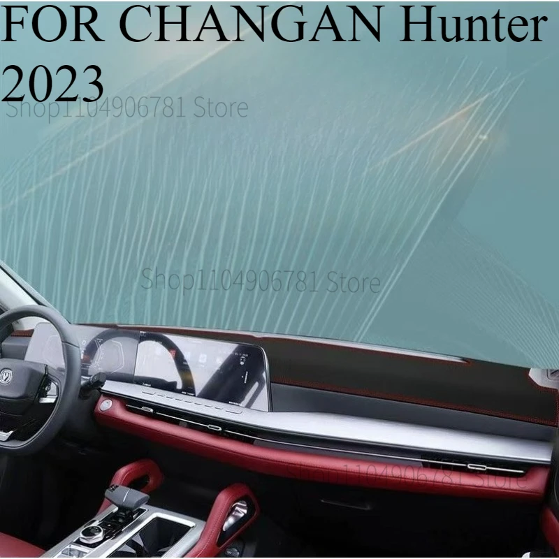 

Автомобильный коврик для приборной панели, козырек от солнца, чехол для приборной панели, аксессуары для ковров ДЛЯ CHANGAN Hunter 2023,