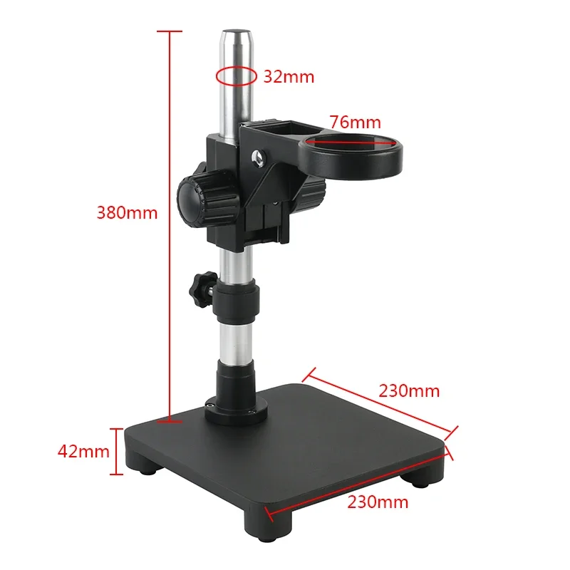 Heavy Type Stereo Trinocular Microscope Binocular Microscope Working Stand Focusing Bracket Table X Y Multi-angle Adjustable