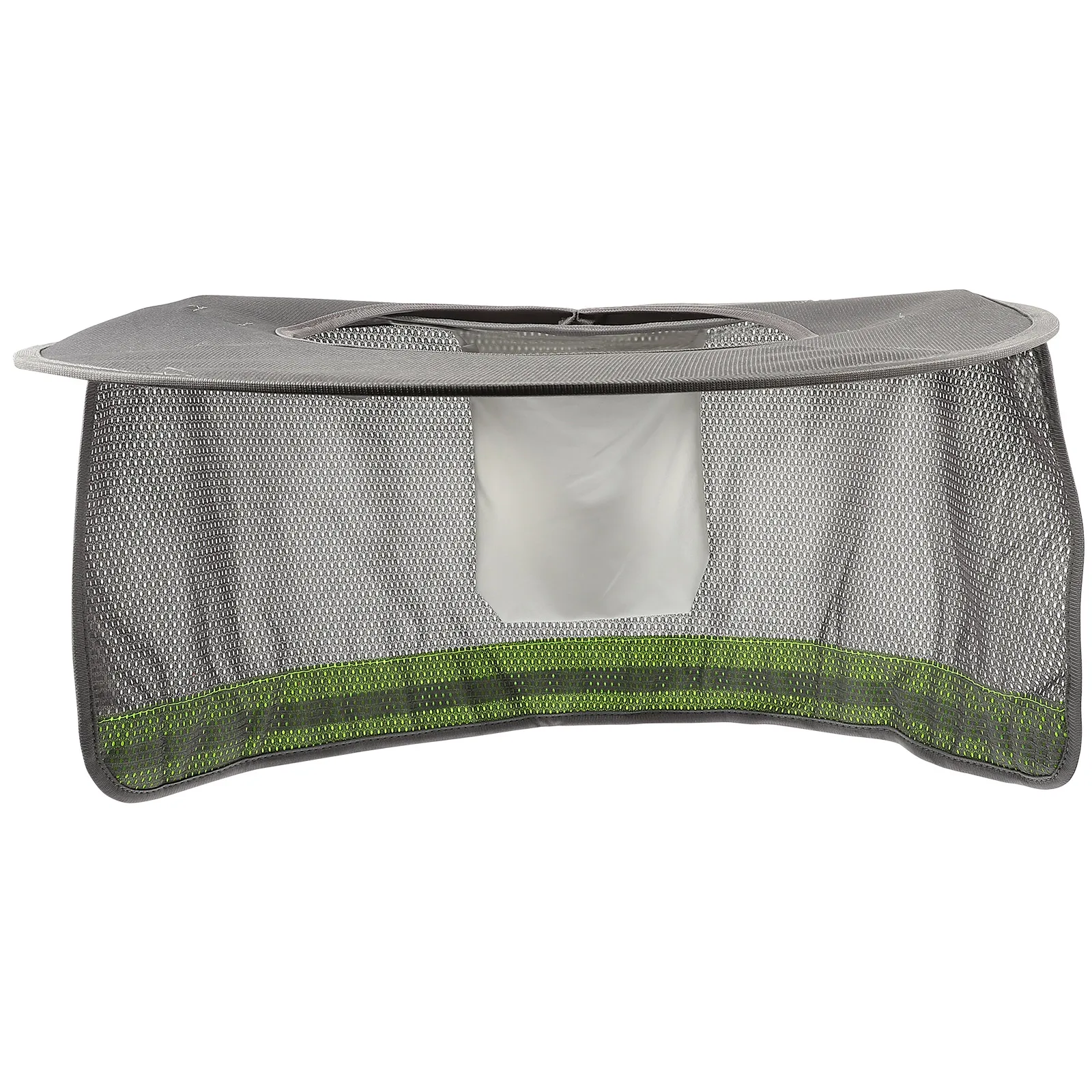 قبعة صلبة للرقبة، حاجب من الشمس بحافة كاملة، مادة البوليستر، شريط عاكس لحماية التبريد، ملحقات سلامة البناء