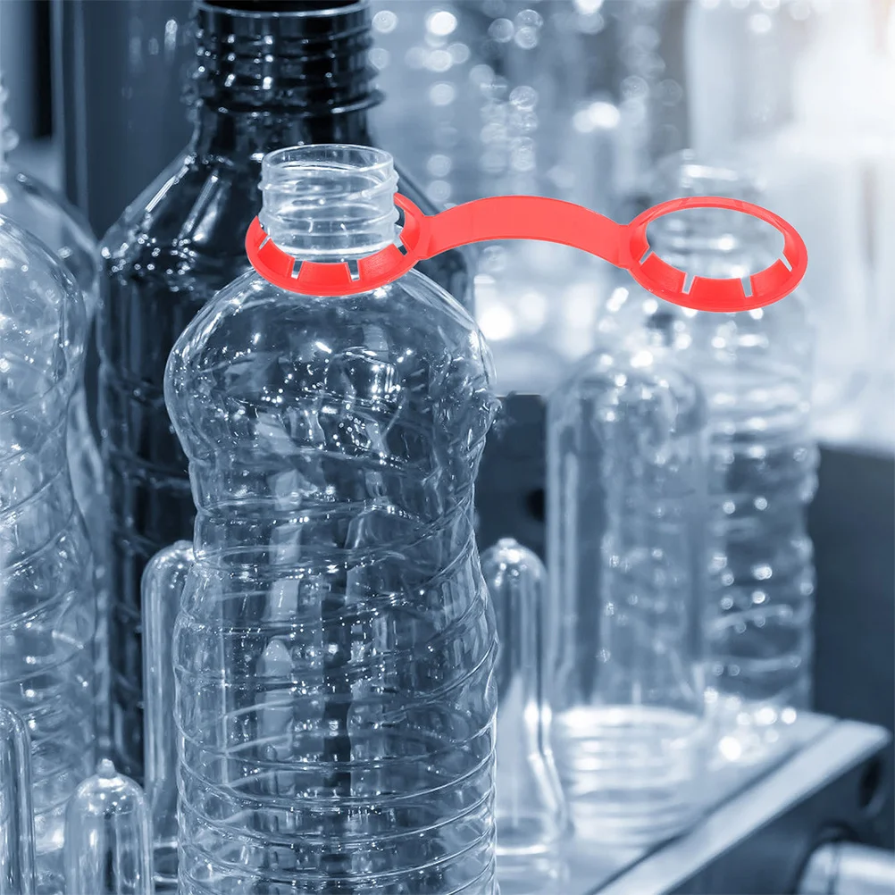 

100pcs Beverage Bottle Buckle Secure Fit No Tools Required For Water Bottle Holder Classroom Outdoor Use Red