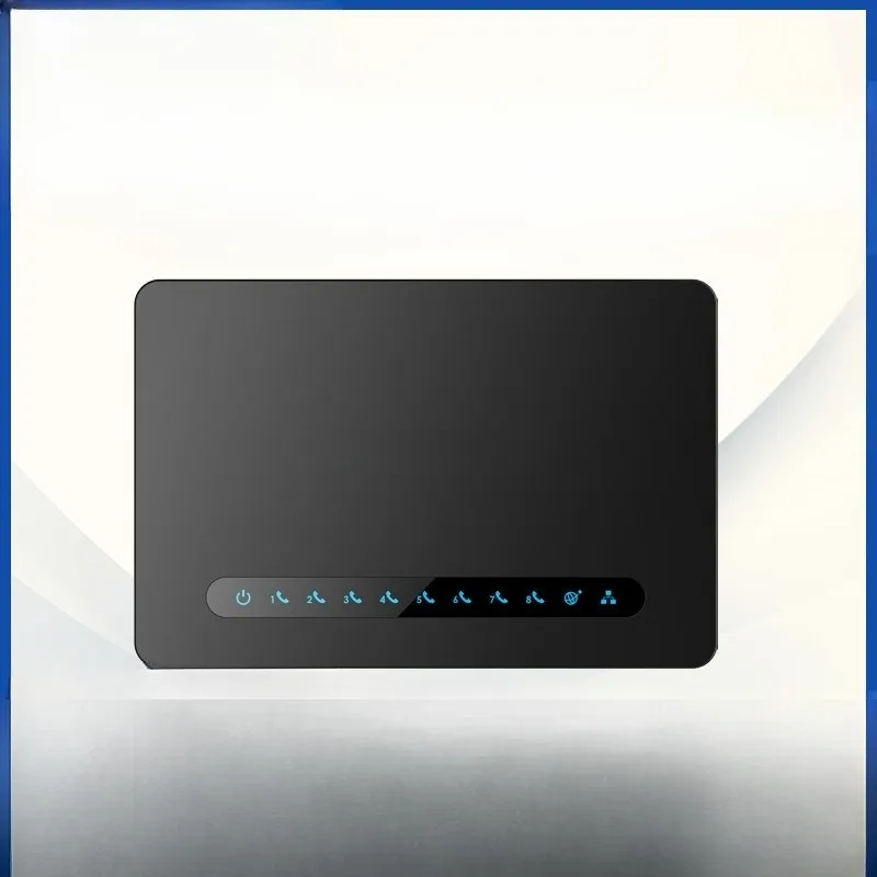 Eight-port voice gateway HT818 phone IP network adapter