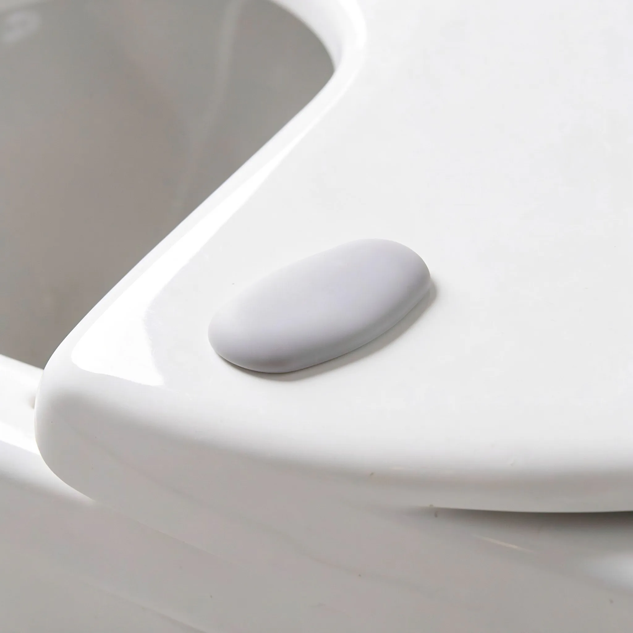 4Pcs Toilet Seat Buffers Pad Grey Precise Fit Shock Absorbing Bumpers Silent Close Toilet Seat Cushioning Bumper Replacement