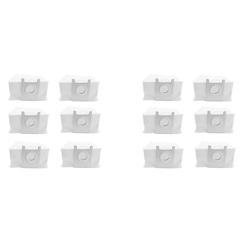

M11K-12Pcs Dust Bag Hepa Filter Replacement Accessories For Xclea H30 / H40 / PLUS QYSDJ01 Robot Vacuum Cleaner