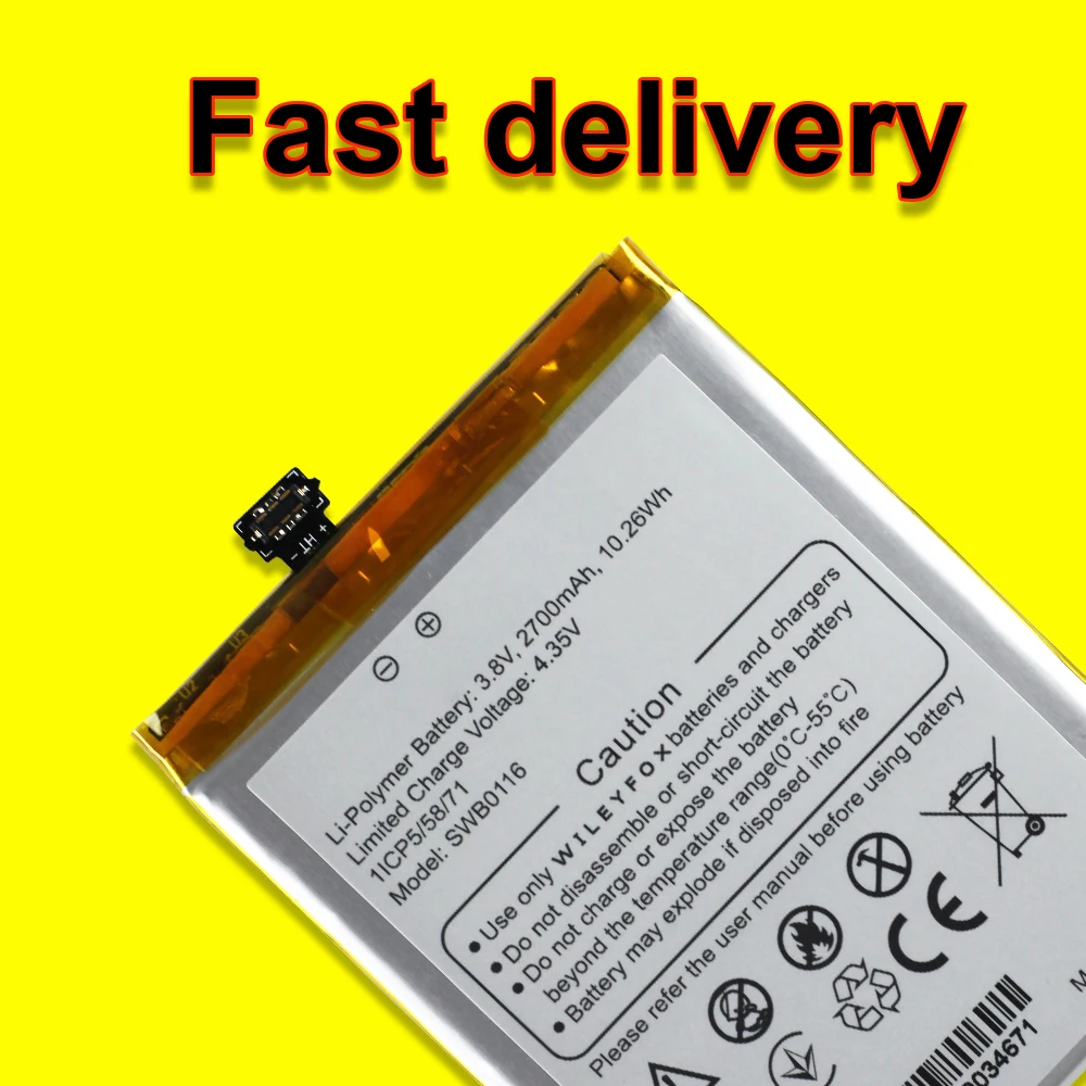 Swift2 New 2700mAh Battery For Wileyfox Swift 2 Plus SWB0116 Phone In Stock With Tracking Number Free Tools