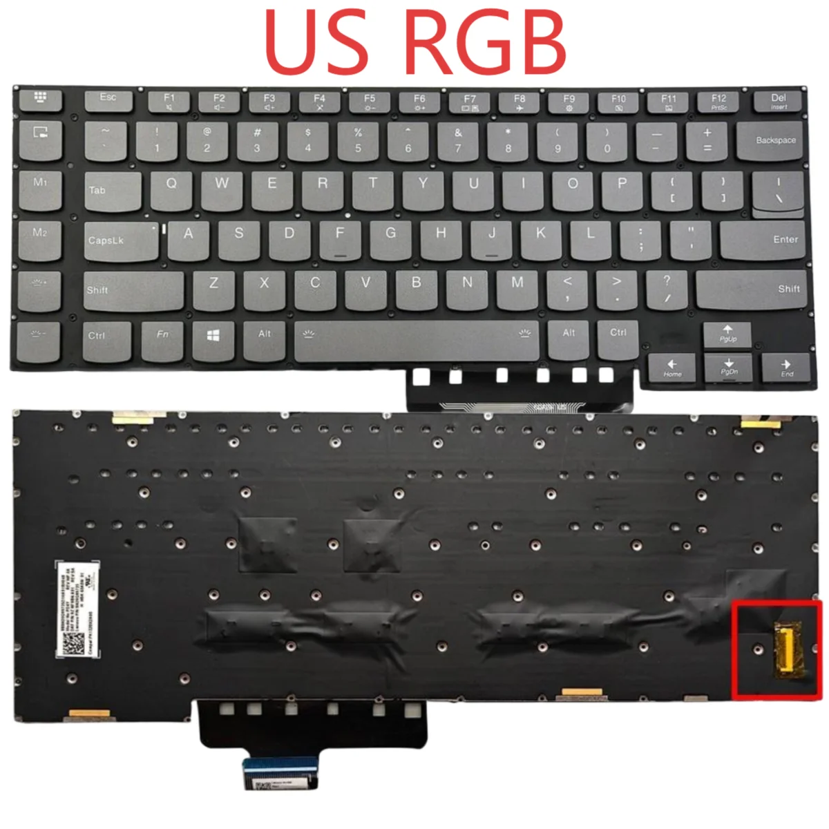 

Y730-15 US/Spanish RGB Backlit keyboard For Lenovo Legion Y730-15 Y740-15 Y730-15ICH Y740-15ICH Y740-15IRH Y740-15IRHg