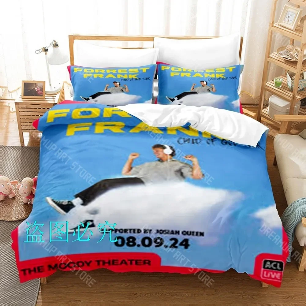 2026 3D Print Forrest Frank Singer Bedding Set Single Twin Full Queen King Size Bed Set Aldult Kid Bedroom Duvetcover Sets Bed S