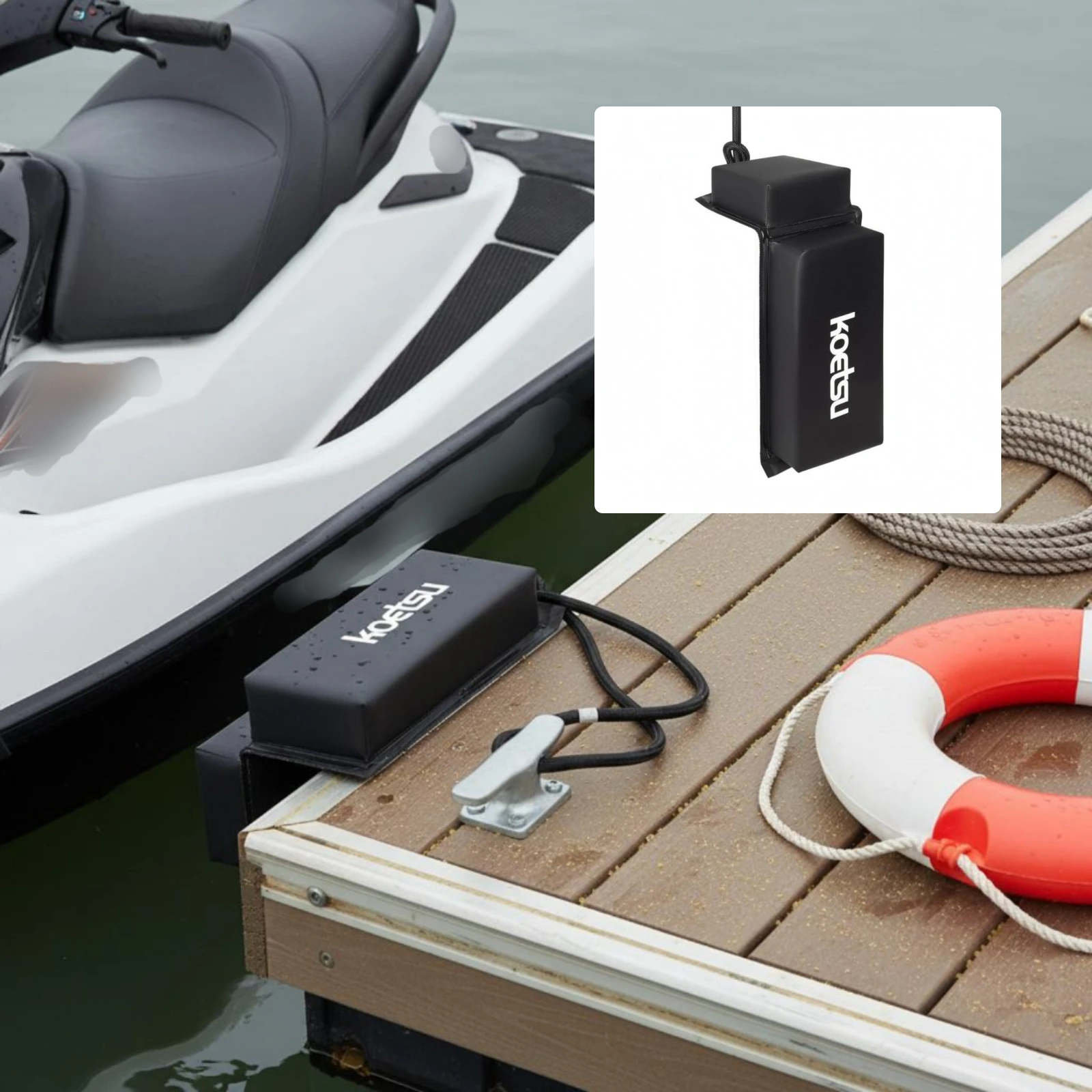 

Marine Anti-Collision Pad Black Boat Collision Pad Padded Boat Buffer Pad Rectangular Hull Hugging Buffer Pad Stitched