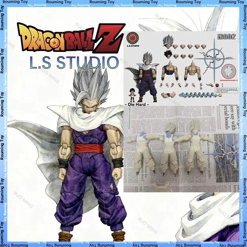 

LS Studio Son Gohan Anime Figur Dragon Ball Z Figure Super Saiyan Figurine Die Hard Son Gohan Model Statue Doll Collection