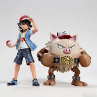 5.5cm/2.17in Anime Pokemon Figure Primeape Wearing A Hat Action Figures Pvc Collection Model Toys for Children Gifts