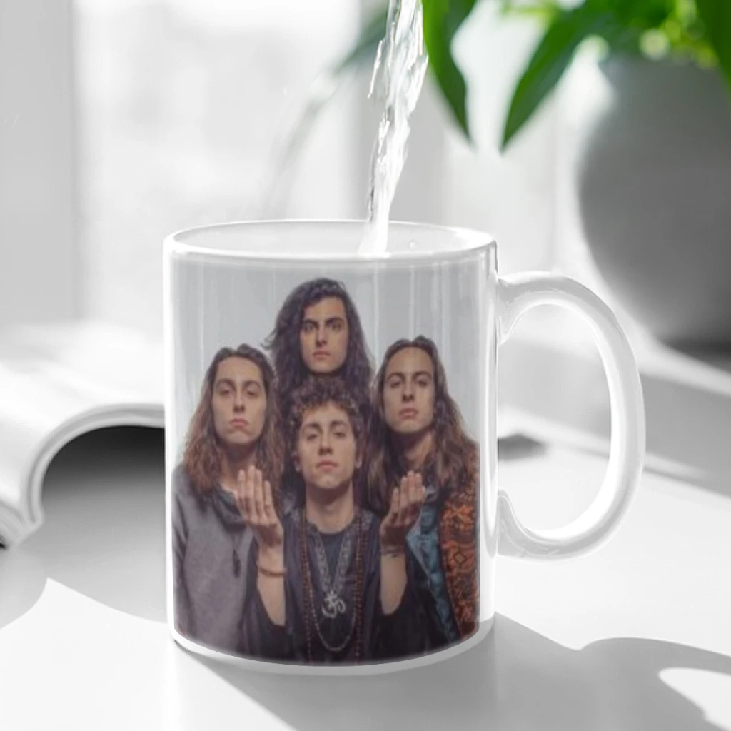 Pop Rock B-Band Greta Van Fleet Coffee Mug 11oz Fun Ceramic Coffee Tea Cocoa Cup Handle Tea Drink Cup