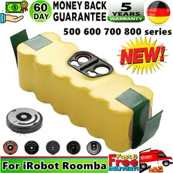 3800mAh 14.4V baterii do iRobot Roomba 500 600 700 800 900 595 620 650 780 890 baterii akumulator